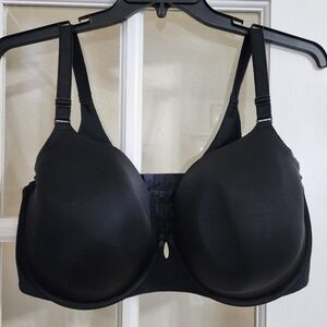 Torrid Black Plus Size Bra 40G Underwire Back Smoothing Support